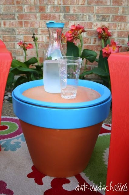 terracotta pot table how-to