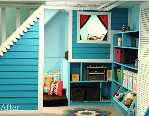 playhouses under the stairs
