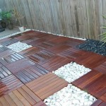 How To install wood deck tile