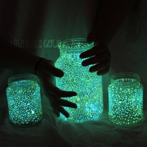 diy glow in the dark fairy mason jar