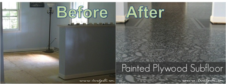 How To Paint Stencil Your Floors Do It Yourself Fun Ideas