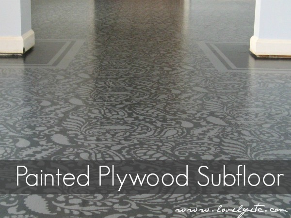 How To Paint Stencil Your Floors Do It Yourself Fun Ideas