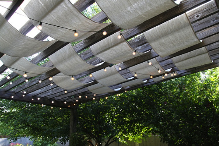 how to shade your pergola