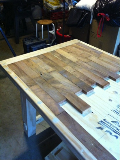 How To Make A Wood Plank Kitchen Table - Do-It-Yourself Fun Ideas