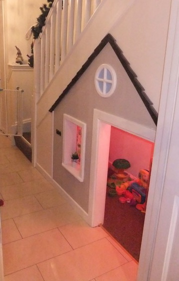 11 Incredible Kids Playhouses Under The Stairs - Do-It-Yourself Fun Ideas