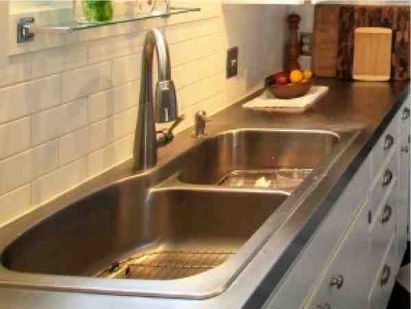 Diy Stainless Steel Kitchen Counter Tops On A Budget Do It