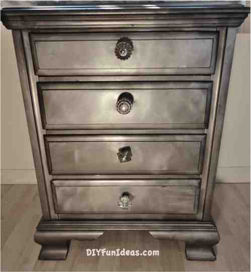 Ridiculously Awesome Shabby Chic Furniture Makeover Using Krylon