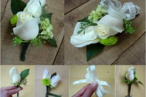 diy how to make a corsage