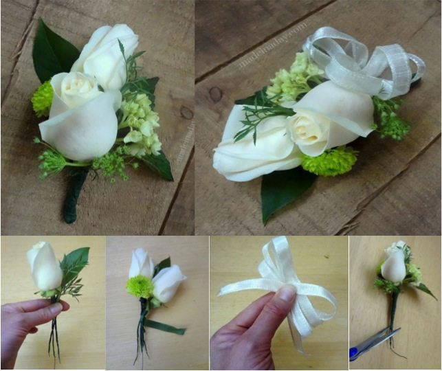 diy how to make a corsage