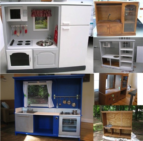 How To Transform A Tv Cabinet Into A Kid S Playhouse Do It