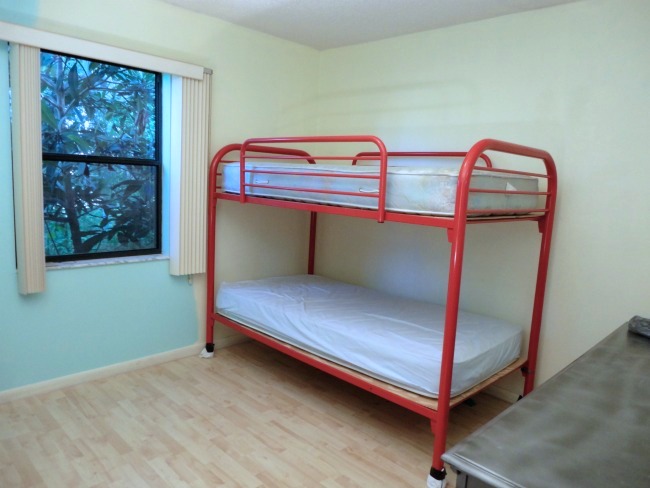 bunk bed with guest bed