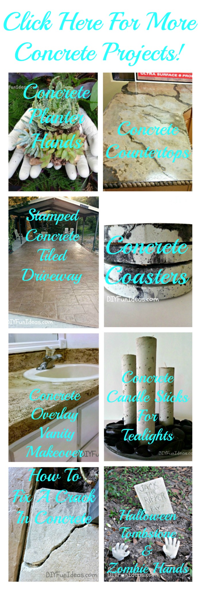 DIY Concrete Hand Planters & Bowls - Do-It-Yourself Fun Ideas