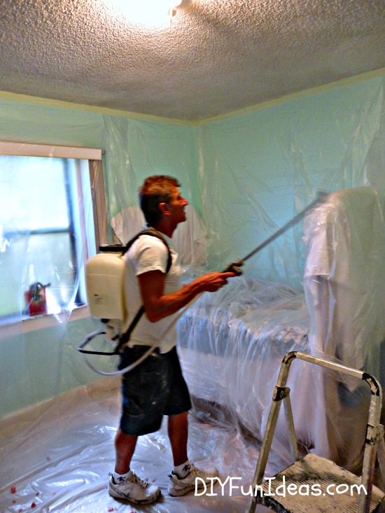 How To Remove Popcorn Ceilings In 30 Minutes