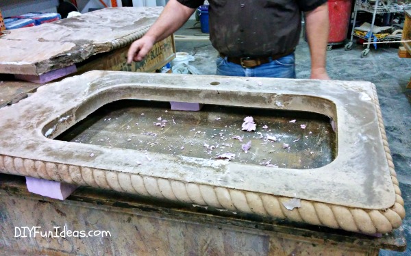 HOW TO MAKE CONCRETE COUNTERTOPS - PART 4 - GROUTING & SEALING