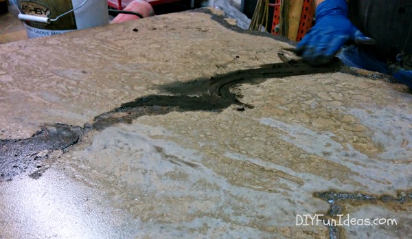 Grouting And Sealing Diy Concrete Countertops