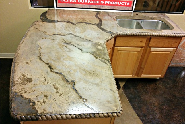 HOW TO MAKE CONCRETE COUNTERTOPS - PART 4 - GROUTING & SEALING