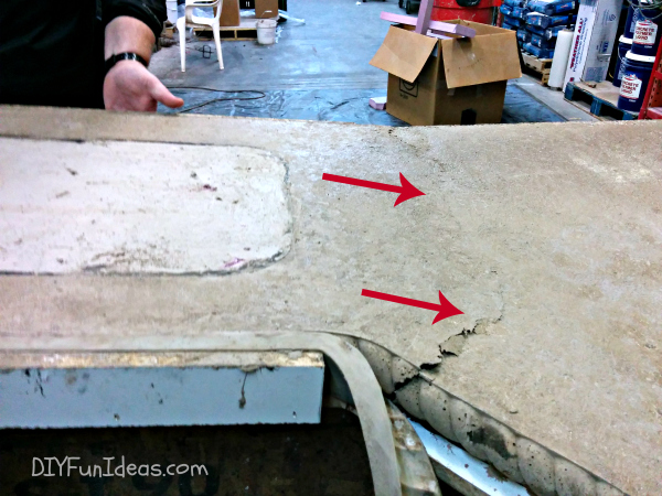 Grouting And Sealing Diy Concrete Countertops