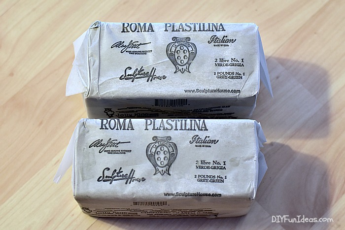 Roma Plastilina Gray-Green Firm 2lb