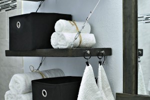 HOW TO MAKE STEEL CABLE SUSPENSION SHELVES