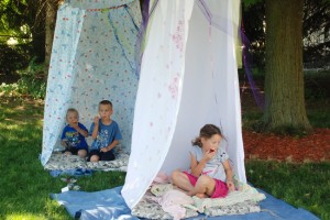 Hula Hoop Tent