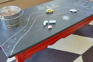 diy chalkboard-coffee-table