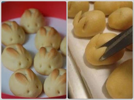easter-bunny-shaped rolls-recipe