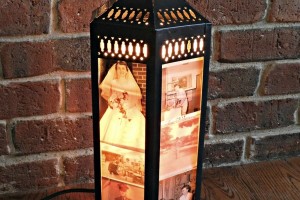 decorative photo lantern