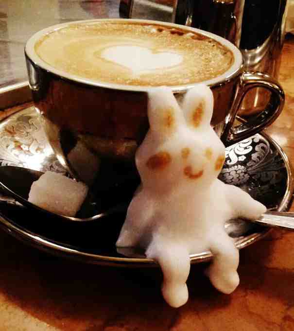 coffee foam art 