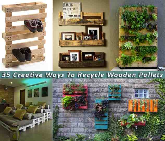 35 genius was to recycle pallets