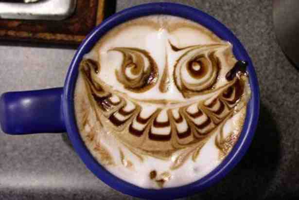 coffee foam art 