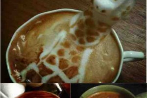 coffee foam art