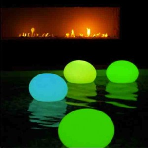 diy glow stick pool lamp