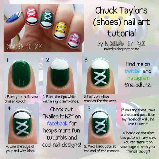 Cool Nail Art For Short Nails - Tons of Tutorials - Do-It-Yourself Fun Ideas