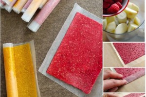 how to make diy fruit rollups