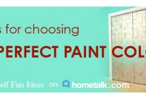 choosing paint color
