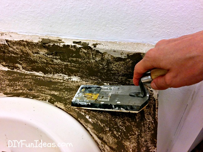 UPDATE YOUR VANITY WITH A SUPER EASY DIY CONCRETE OVERLAY